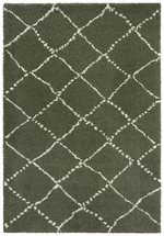 Kusový koberec Allure 104404  Olive-Green/Cream-80x150