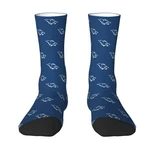 Skyrim Stormcloak Flag Logo Men Women Crew Socks Unisex Kawaii 3D Print Video Game Gamer Gift Dress Socks