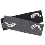 Toddler Eyebrow Pattern Solid Color Soft Headband Turban Casual Baby Elastic Headwear Fashion new Headwrap Hair Accessories