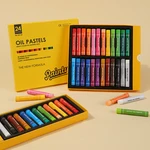 Huieryou 24-Color 36-Color Heavy Color Oil Pastel Wholesale Training Studio Crayons 12-Color 18-Color Children Oily