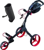 Big Max IQ+ SET Black/Red/Black Cărucior de golf manual