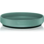Petite&Mars Take&Match Silicone Plate talíř s přísavkou Misty Green 6 m+ 1 ks