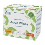 AQUA WIPES 100% rozložitelné ubrousky 99% vody 12 x 56 ks