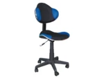 Študentská kancelárska stolička Q-G2 Modrá / čierna,Študentská kancelárska stolička Q-G2 Modrá / čierna