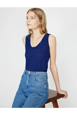 Koton Blouse - Dark blue - Slim fit