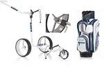 Jucad Carbon 3-Wheel Deluxe SET White Pushtrolley