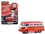 Volkswagen Type 2 Panel Van Red and White "Phillips 66 Service" "Running on Empty" Series 16 1/64 Diecast Model Car by Greenlight