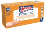 SPONTEX Jednorazové rukavice Protect L 100 ks