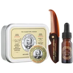 Captain Fawcett Ricki Hall´s Booze & Baccy Grooming Kit darčeková sada na bradu pre mužov Captain Fawcett Ricki Hall´s Booze & Baccy Grooming Kit darčeková sada na bradu pre mužov