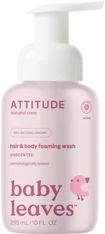 ATTITUDE Dětská mycí pěna (2v1) Baby leaves bez vůně 295 ml