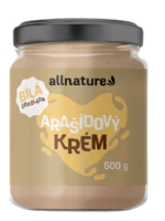 ALLNATURE Arašídový krém s bílou čokoládou 500 g