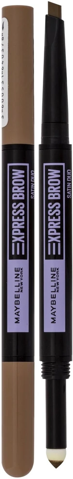 MAYBELLINE NEW YORK Tužka a pudr na obočí Express Brow Satin Duo 01 Dark Blonde MAYBELLINE NEW YORK Tužka a pudr na obočí Express Brow Satin Duo 01 Dark Blonde