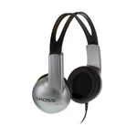 Slúchadlá Koss Stratus (doživotní záruka) čierna/strieborná uzavreté slúchadlá cez uši Koss • rozsah 60 Hz-20 kHz • 94 dB/mW • impedancia 32 Ohmov • 3
