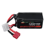XF POWER 11.1V 1200mAh 25C 3S LiPo Battery T Deans Plug for RC Car