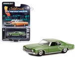 1970 Chevrolet Monte Carlo Green Metallic with Green Interior "California Lowriders" Series 2 1/64 Diecast Model Car by Greenlight