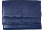 SEGALI Dámska kožená peňaženka 1756 blue