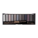 Rimmel London Magnif´Eyes Contouring Palette 14,16 g očný tieň pre ženy 003 Smoke Edition