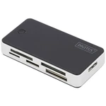 Digitus DA-70330-1 USB čítačka paměťových kariet pre smartphone/tablet USB 3.0, USB-A, micro USB 2.0 čierna/biela