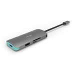 Dokovacia stanica i-tec USB-C Metal Nano 4K HDMI + Power Delivery 60 W (C31NANODOCKPD) dokovací stanice • připojení přes USB-C • 1× HDM • 3× USB 3.0 •