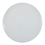 Biely kameninový servírovací tanier Costa Nova Pearl, ⌀ 33 cm