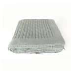 Svetlozelená bavlnená deka Homemania Decor Soft, 130 x 170 cm