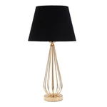 Čierna stolová lampa Mauro Ferretti ový