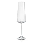 Súprava 6 pohárov na šampanské Crystalex Xtra, 210 ml