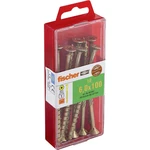 Fischer  653981 skrutka so zápustnou hlavou 6 mm 100 mm krížová dražka Pozidriv     glavanizované zinkom 10 ks