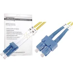 Digitus DK-2932-01 optické vlákno LWL prepojovací kábel [1x zástrčka LC - 1x zástrčka SC] 9/125 µ Singlemode OS2 1.00 m