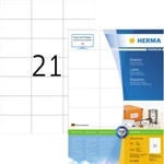 Herma 4668 etikety 70 x 42.3 mm papier  biela 2100 ks permanentné univerzálne etikety atrament, laser, kópie 100 Blatt A