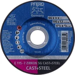 PFERD 62211747 E 115-7 ZIRKON SG CAST+STEEL brúsny kotúč lomený  115 mm 22.23 mm 10 ks