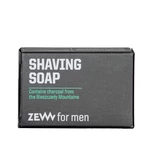 Zew for men Tuhé mydlo na holenie s aktívnym uhlím Zew for men (85 ml)