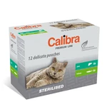 CALIBRA cat vrecko MULTI pack STERILISED 12x100g - 1 balenie
