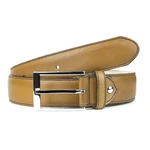 Berwick 1707 Kožený opasok Berwick - tan - 95 cm