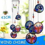 Wind Chime Life Of Tree Crystal Ball Prism Suncatcher Home Garden Decor Kid Gift