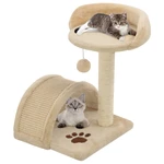 [EU Direct] vidaXL 170545 Cat Tree with Sisal Scratching Posts 40 cm Pet Supplies Climbing Protecting Furniture Dog Pupp