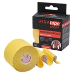 FIXAPLAST Fixatape šport štandard tejpovacia páska 5 cm x 5m žltá 1 kus FIXAPLAST Fixatape šport štandard tejpovacia páska 5 cm x 5m žltá 1 kus