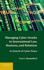 Managing Cyber Attacks in International Law, Business, and Relations