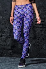 Purple Mermaid Leggings