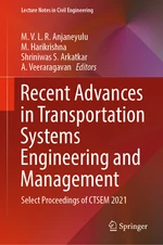 Recent Advances in Transportation Systems Engineering and Management