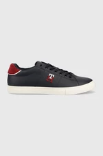 Tenisky Tommy Hilfiger Fm0fm04350 Core Vulc Varsity Monogram tmavomodrá farba