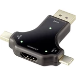 Renkforce RF-3846634 DisplayPort / HDMI adaptér [1x zástrčka DisplayPort, mini DisplayPort zástrčka, USB-C ™ zástrčka -