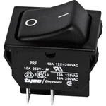 TE Connectivity kolískový spínač 1634201-2 250 V/AC 10 A 2x vyp/zap  s aretáciou 1 ks