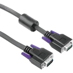 Hama VGA prepojovací kábel #####VGA 15pol. Stecker, #####VGA 15pol. Stecker 5.00 m čierna 41955 možno skrutkovať, s feri Hama VGA prepojovací kábel #####VGA 15pol. Stecker, #####VGA 15pol. Stecker 5.00 m čierna 41955 možno skrutkovať, s feri