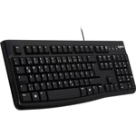 Logitech Keyboard K120 Business USB klávesnica nemecká, QWERTZ, Windows® čierna