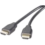 SpeaKa Professional HDMI prepojovací kábel #####HDMI-A Stecker, #####HDMI-A Stecker 5.00 m čierna SP-9075604 audio retur