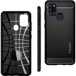 Spigen Rugged Armor Case Samsung Galaxy A21s čierna