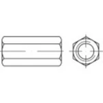 TOOLCRAFT  1069492 spojovacia objímka M12 40 mm nerezová ocel A1, A2 25 ks