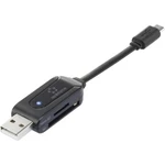 Externá čítačka pamäťových kariet RENKFORCE s OTG, USB/microUSB 2.0, pre tablety,smartfóny