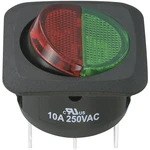 TRU COMPONENTS kolískový spínač TC-R13-203CL3-01-BGRGR5 250 V/AC 10 A 1 zap/zap  s aretáciou 1 ks